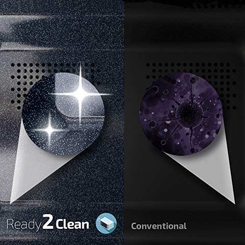 20 L tecnologia 3DWave Microonde nero 6 livelli Allwhite Cecotec effetto specchio rivestimento Ready2Clean per una pulizia facile 700 W 