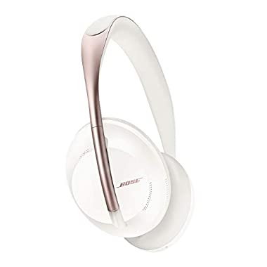 Bose Noise Cancelling Headphones 700 Wireless Bluetooth, con Controllo Vocale Alexa, Bianco (Soapstone) (Cuffie)