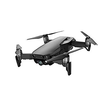DJI Mavic Air - Drone con Video 4K Full-HD I Immagini panoramiche sferiche da 32 Megapixel e raggio di trasmissione fino a 4 km, pieghevole - Nero