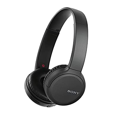 Sony WH-CH510 - Cuffie wireless on-ear, Compatibile con Google Assistant e Siri, Batteria fino a 35 ore, Bluetooth, Nero